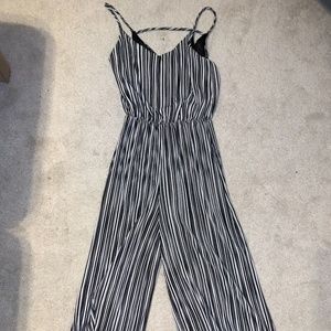 Black and White Jumpsuit